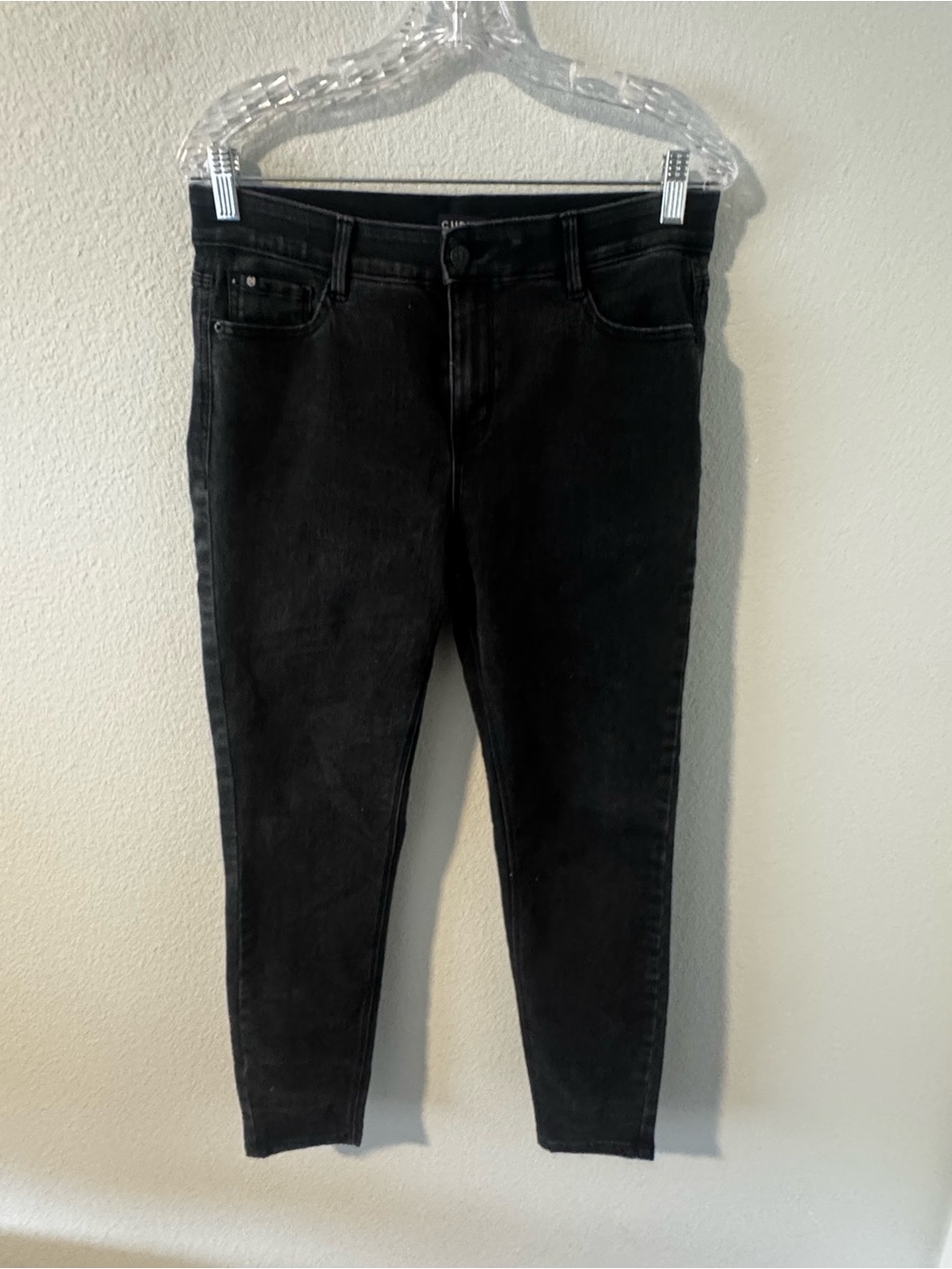 Women's Black Straight Leg Jeans - Sleek Everyday Style